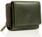 MATADOR Petit Porte Monnaie Femme en Cuir véritable Vert - Fermeture éclair - Petit Portefeuille Homme Cuir avec Boîte Cadeau - Mini Porte Monnaie Mini Portefeuille - 8 Porte Carte Credit