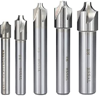 1pc Eckenrundung Schaftfräser R1.0-R12 HSS Radiusfräser CNC Fräser HSS Metallfräswerkzeug Cutter-1 Stück R1.5x8x9x68L