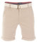 riverso Kurze Hosen Herren Sommer Chino Shorts mit Gürtel Regular Fit RIVHenry Bermuda Stretch, Größe:W 34, Farbe:Sahara Sand Beige