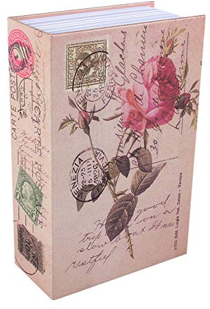 Cassaforte per Libri Segreti, Cassaforte per Libri Speciale, Libro del Dizionario Cassaforte per Libri Segreti Cassaforte per Soldi Cassaforte per Gioielli Cassaforte per Libri con(Rose Diary Type)