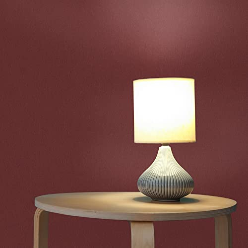 TADESSI Tapete Uni M1-No.1247 Vliestapete Rot Unitapete Einfarbig für Wohnzimmer Schlafzimmer Küche