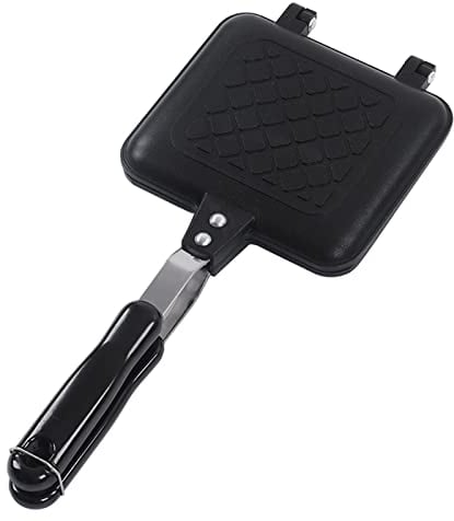 Sandwichera Caliente, Panini Pan Antiadherente, Sandwich Pan Desayuno Sartén de Doble Cara Fondo Plano Sandwich Panini Maker Pan