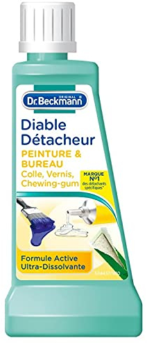 DR BECKMANN Diable Détacheur | Puissant détachant pour bureau et bricolage | 50 ml | Parfait pour le soin du linge - Lot De 4