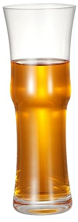 PEKJI Verre à vin créatif Rond en Verre sans Pied Verre à Cocktail Verre à jus Chope à bière 460 ML / 15,6 oz