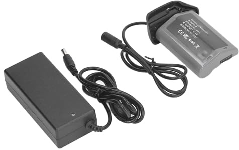 EN EL18 Dummy-Akku für D4 D4S D5 D6 Digitalkamera, AC-EP-6 AC-Netzteil-Ladegerät-Kit, Digitalkamera-Akku-Ladegerät-Kit, Vollständige Dekodierung (EU-Stecker)