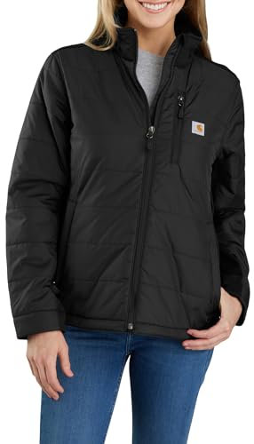 Carhartt Giacca invernale da donna Relaxed Fit Light Isolated, Nero , L