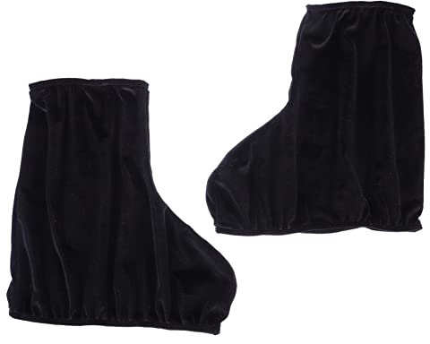BESPORTBLE 2 Paar Rollschuh-Set Stiefelüberzüge Für Schlittschuhe Figur Stiefelüberzüge Rollhockey Radabdeckung Für Rollschuhe Überzüge Für Sportstiefel EIS Rolle Samt Warm Halten Kind