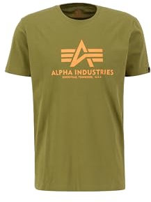 Alpha Industries Basic T-Shirt für Herren Moss Green