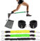 Resistance Bands Set, Widerstandsbänder Krafttraining,Bein Widerstandsbänder für Rückschläge,Hüft Gesäß Trainingsübungen für Heimtraining und Fitnesstraining für Frauen und Männe