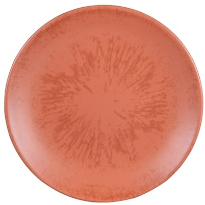 Table Passion - Assiette à dessert Onyx 21 cm Terracotta (lot de 6)