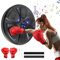 Machine de Boxe de Musique Intelligente Équipement Électronique d'Entraînement de Boxe Mural LED Cible de Bo-XE, Prend en Charge Bluetooth pour Entraînement à la Maison et Divertissement Familial