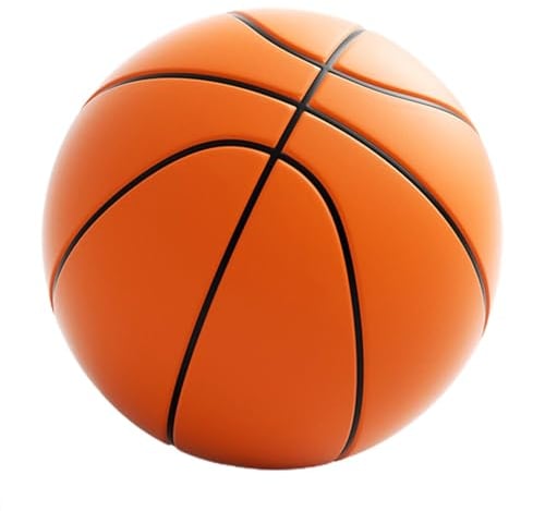 Silent Basketball Mit Gerillt, Silent Shot Basketball, 2024 New Leiser Basketball, Schaumstoff Basketball Dribbling Indoor Mit, Leiser Basketball, Hochlastisch, Für Kinder Und Erwachsene