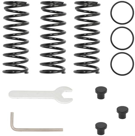 GNXfixt Gasbremse Kupplungspedal Federsatz Kit für Logitech G25 G27 G29 G920-Lenkrad,Drosselklappen- und Kupplungsfedern VakuumhydraulikBremspedal Federsatz