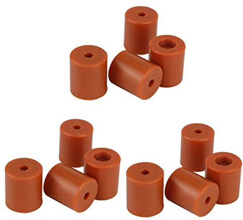 iplusmile 12pièces Colonne De Nivellement Silicone Lot De Accessoire Résistant à Haute Température Pour Imprimante Colonne Antidérappante Pour Plateau Chauffant