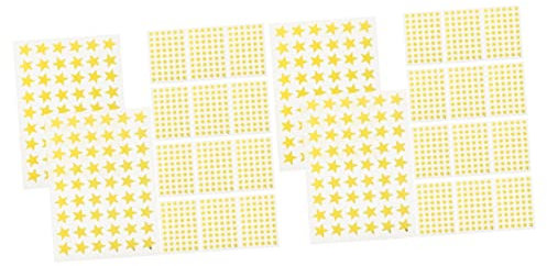 HOODANCOS 100blätter Selbstklebende Sternaufkleber Bunte Scrapbooking Sticker Für Tagebuch Handlettering Dekorative Aufkleber Für Scrapbooking Basteln Und Kreative Projekte