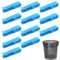 Lot de 12 clips pour poubelle à roulettes, en plastique, multifonctionnels, antidérapants, pinces de serrage pour sacs poubelles de cuisine, sacs poubelles