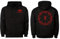 DOOM: The Dark Ages Zipper Hoodie Shield Black XXL