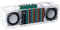 Comphic Kit de altavoces Bluetooth electrónicos LED con espectro musical de doble canal, práctica de soldadura, 3 W, amplificador 8002