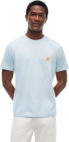 Tommy Hilfiger Herren Script Monogram Swimshop Tee Mw0mw43066 S/S T-Shirt