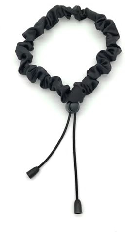 Afro Puff Pferdeschwanz-Halter, verstellbare Haargummis für schwarze Frauen, modisches Haar-Accessoire für dickes, lockiges Haar, verstellbare Haargummis