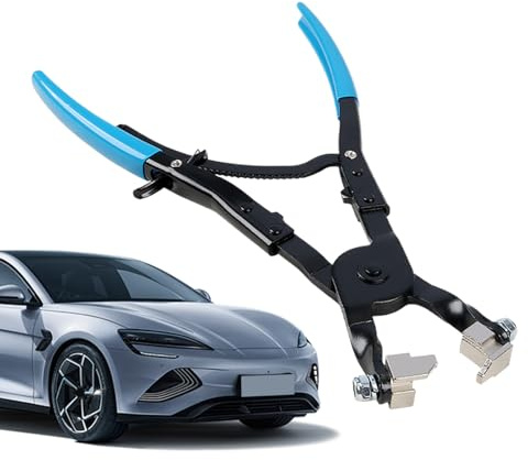 Huxibai Verriegelungszange für Schlauchschellen | Entfernbare Verriegelung Schellen - Flexibles Schnellspannwerkzeug für Bremsleitungen, Elektroarbeiten und