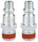 WYNNsky Air Tools Accessories Fittings, 3/8'' MNPT Industrial Type Plug with Sealant, 2 Pieces Air Compressor Accessories Kit