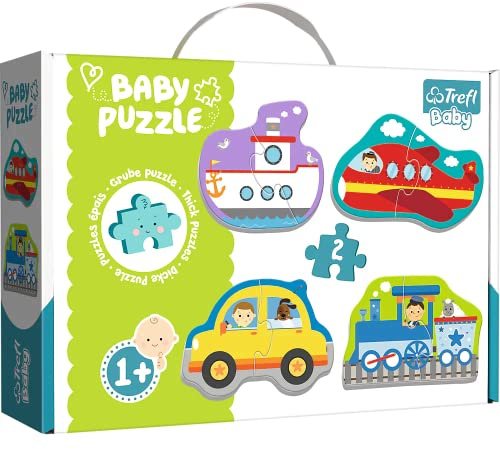 Puzzle 2 Teile - 4 Baby Puzzles