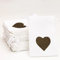 DAHI Jutesäckchen 25 Stück - Natur Säckchen Geschenksäckchen, Jute Sack, Jute Beutel (herz jutesaeckchen)