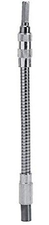 Akozon Portabrocas de extensión de eje flexible 1/4 Destornillador de extensión Enlace de conexión