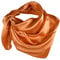 YOFASEN Hijab Kopftuch für Damen - 1 Stück Einfarbig Satin Muslimische Islamische Kopfbedeckung Frauen Gesichtsschleier Schal Turban 90x90 cm, Braun gelb