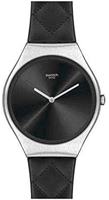 Swatch SYXS136 Damenuhr schwarz schwarz schwarz, Schwarz