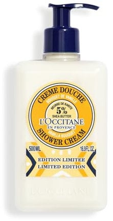 L'OCCITANE Shea Vanilla Shower Cream 500ml | Enriched with 5% Shea Butter | Vegan & 98% Readily Biodegradable | Premium & Clean Beauty Bodycare for All Skin Types