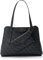 Guess Damen ECO Brenton GIRLFRIE Tasche, Coal Logo
