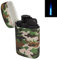 Easy Torch Sturmfeuerzeug Camouflage Feuerzeug Outdoor Rubber Jet Flame Gas Turbofeuerzeug mit Jetflamme (Savannah)