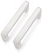 PinLin 25 Pack Kitchen Cabinet Door Handles Stainless Steel Bedroom Drawer Cupboard Pulls Hole Centre 96mm Width 12mm Brushed Steel Square T Bar Handle
