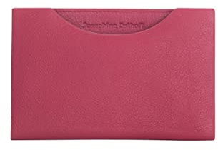 Josephine Osthoff Hamburg Flache Geldbörse echt Leder mit RFID Schutz, Farbe:Fuchsia