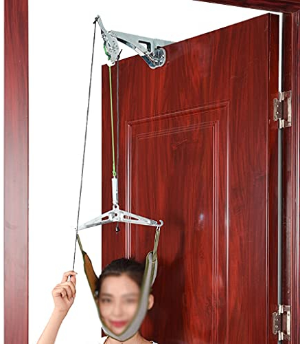 Über der Tür Haltungskorrektor Türaufhängung zervikale Traktion, zervikales Korrekturinstrument für den Haushalt, tragbares Über-Tür-Gerät zur Linderung von Nackenschmerzen, zervikales Nackentrakti