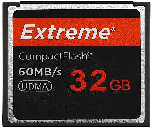 Bdiskky Extreme 32GB CompactFlash Memory Card UDMA Speed Up to 60MB/s CF Camera Card