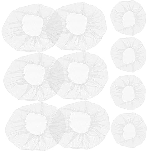 Beaupretty 100 Stk Haarknotenhülle Aus Nylon Kopfbedeckung Für Die Küche Ballett-tanz-haarnetz Haarnetze Für Die Gastronomie Haarnetze Aus Nylon Mesh-haarnetze Einweg Haarnetzkappe 100st Weiß