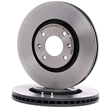 BREMBO 2x Bremsscheibe 09.9619.11 Ø283mm, Innenbelüftet | Kompatibel mit: CITROËN BERLINGO / BERLINGO FIRST Großraumlimousine (MF_, GJK_, GFK_