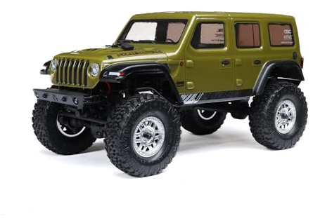 Axial RC Truck SCX24 2019 Jeep Wrangler JLU CRC Green 1/24 Allradantrieb RTR AXI00002V3T4