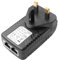 YAODHAOD 48V 0.5A POE Injector 100M,Ethernet Adapter UK Plug Power,for 12V 24V 48V IP Phone/Wireless Access Point