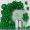 Visun Grüne Luftballons, 130 Stück Dunkel Grünes Ballon Girlanden Bogen Set, 5/9/10/12/18 Zoll Grüner Luftballon Für Jungen Hochzeit Geburtstag Party Weihnachten Dschungel Tropische Safari Themen Deko