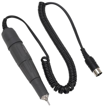 Pièce À Main Micromoteur, Poignée Micro Moteur 35 000 TR/Min, Poignée De Polisseuse Électrique avec Brosse en Carbone pour Bijoux, Meulage, Artisanat, Sculpture