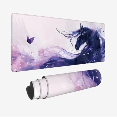 Alfombrilla Ratón XXL 500x250x3mm, Alfombrilla Ratón Animal Mouse Pad, Alfombrilla Escritorio Rosa Alfombrilla Raton, Alfombrilla Gaming Impermeable, Desk Mat para Jugadores, Oficina, Regalo JC-625