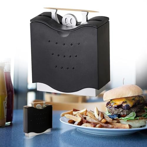 Esshogo 1 dispenser pratico per stuzzicadenti, supporto automatico per stuzzicadenti, scaricadenti, estrattore automatico per stuzzicadenti, gioco a nascondino, stuzzicadenti, porta stuzzicadenti