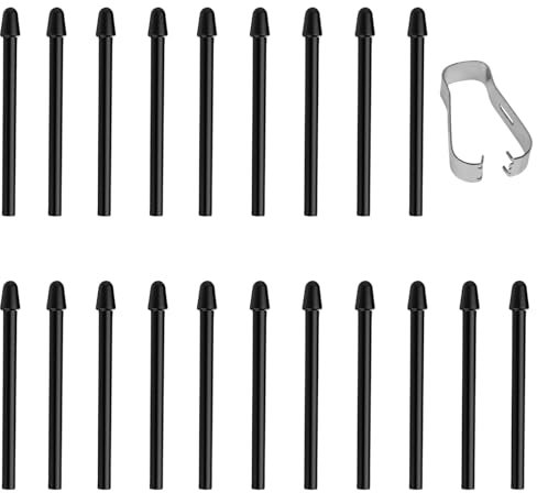 flintronic Ersatzstiftspitzen für Remarkable Marker Stylus, 20 Stück Remarkable 2 Stift, Stiftspitzen für Remarkable 2 Paper Tablet Marker, Ersatzspitzen mit Pinzette, Federset