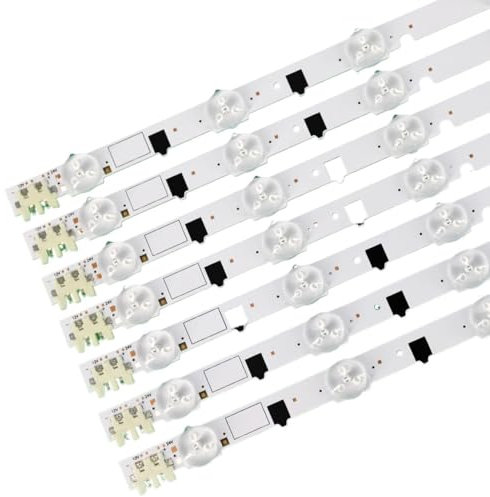 EUETVEXERK 14pcs X 42 Backlight Strip Compatible with Samsung TV D2GE-420SCB-R3 D2GE-420SCA-R3 2013SVS42F HF420BGA-B1 UE42F5500 CY-HF420BGAV1H TV Light Strip