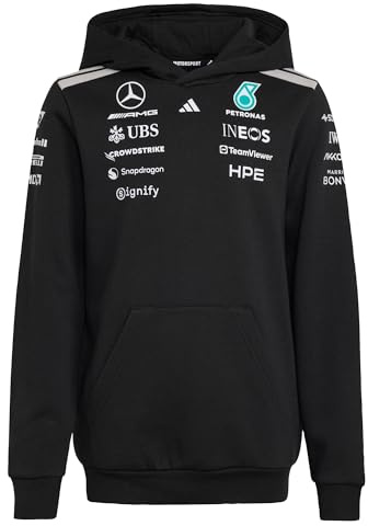 adidas Unisex Kids Mercedes - AMG Petronas Formula 1 Team Driver Hoodie