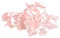 1 Confezione Ortensia Essiccati Naturali Fiori per Decorazioni da Te Rosa per Matrimoni e Feste e Decorazioni Domestiche